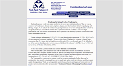 Desktop Screenshot of functionasamark.notjustpatents.com